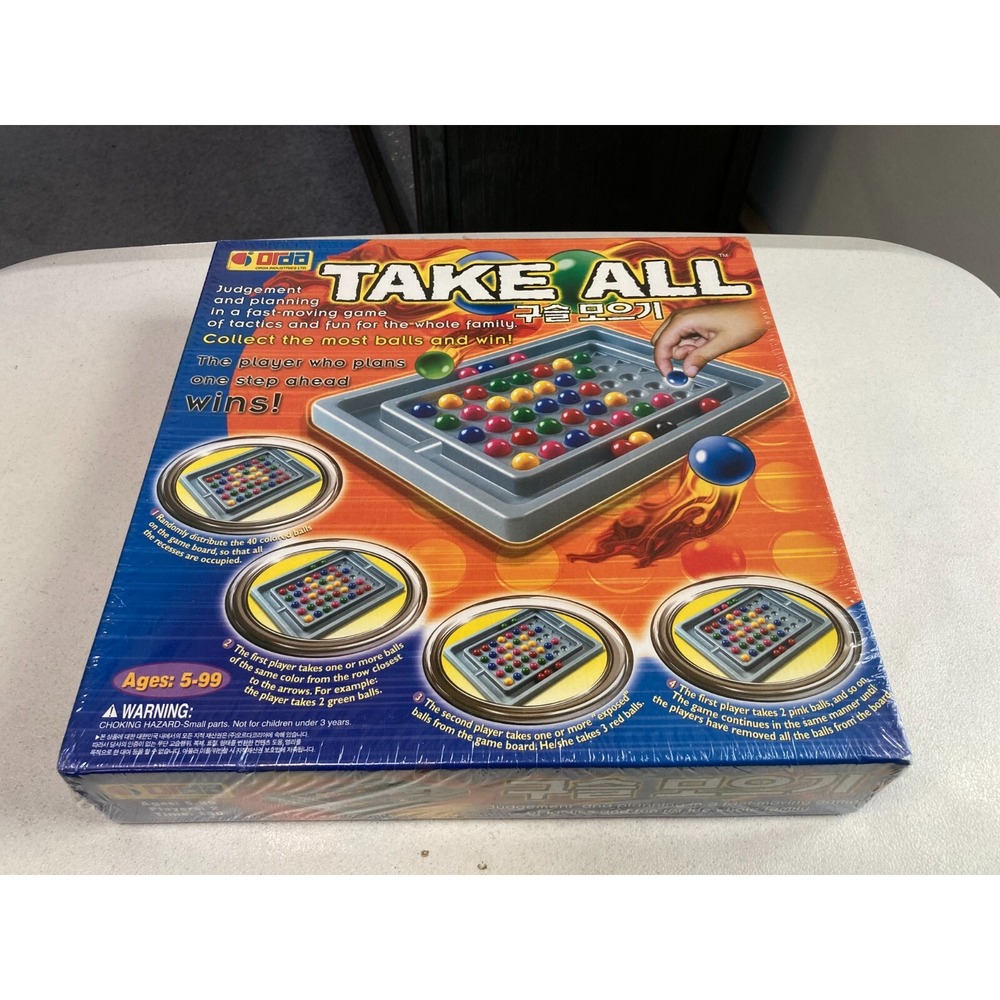 Vintage Orda TAKE ALL Family Tactical Strategy Game Made in Israel 2003 New